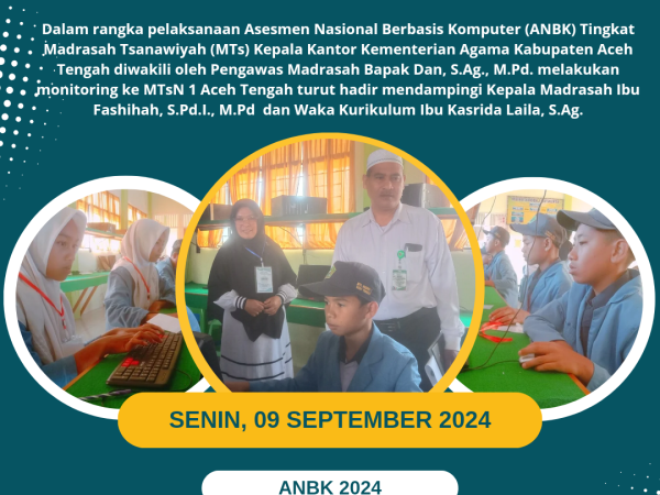 Monitoring Pelaksanaan ANBK 2024