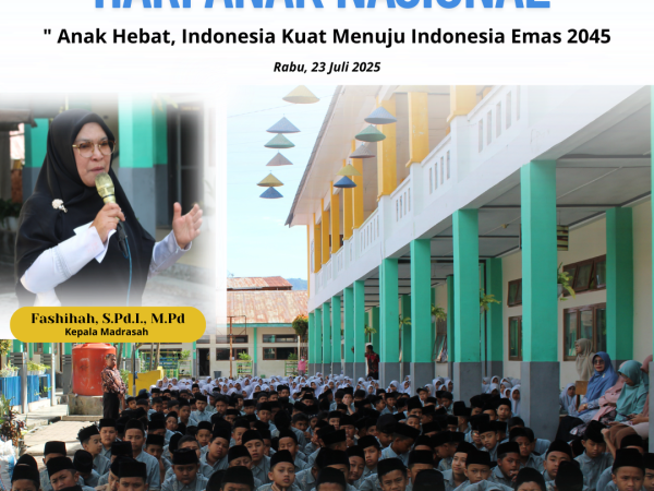 MTsN 1 Aceh Tengah Peringati Hari Anak Nasional 2025 dengan Beragam Kegiatan Edukatif dan Sosial
