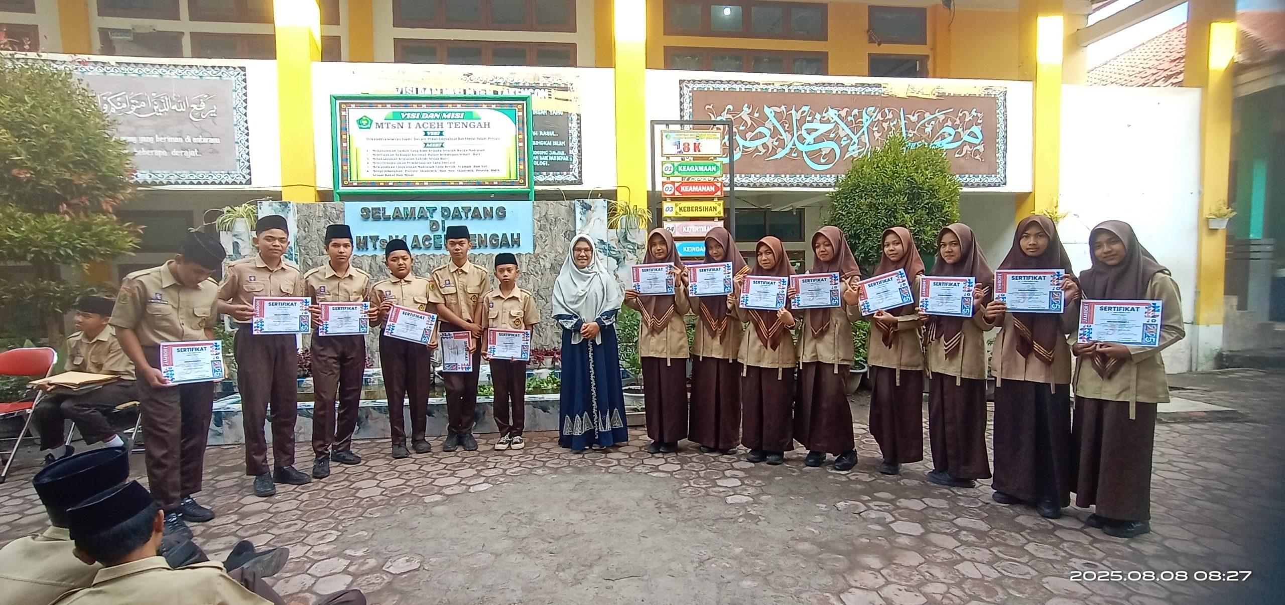 Jambore di Bumi Perkemahan di  SMKN 2 Takengon