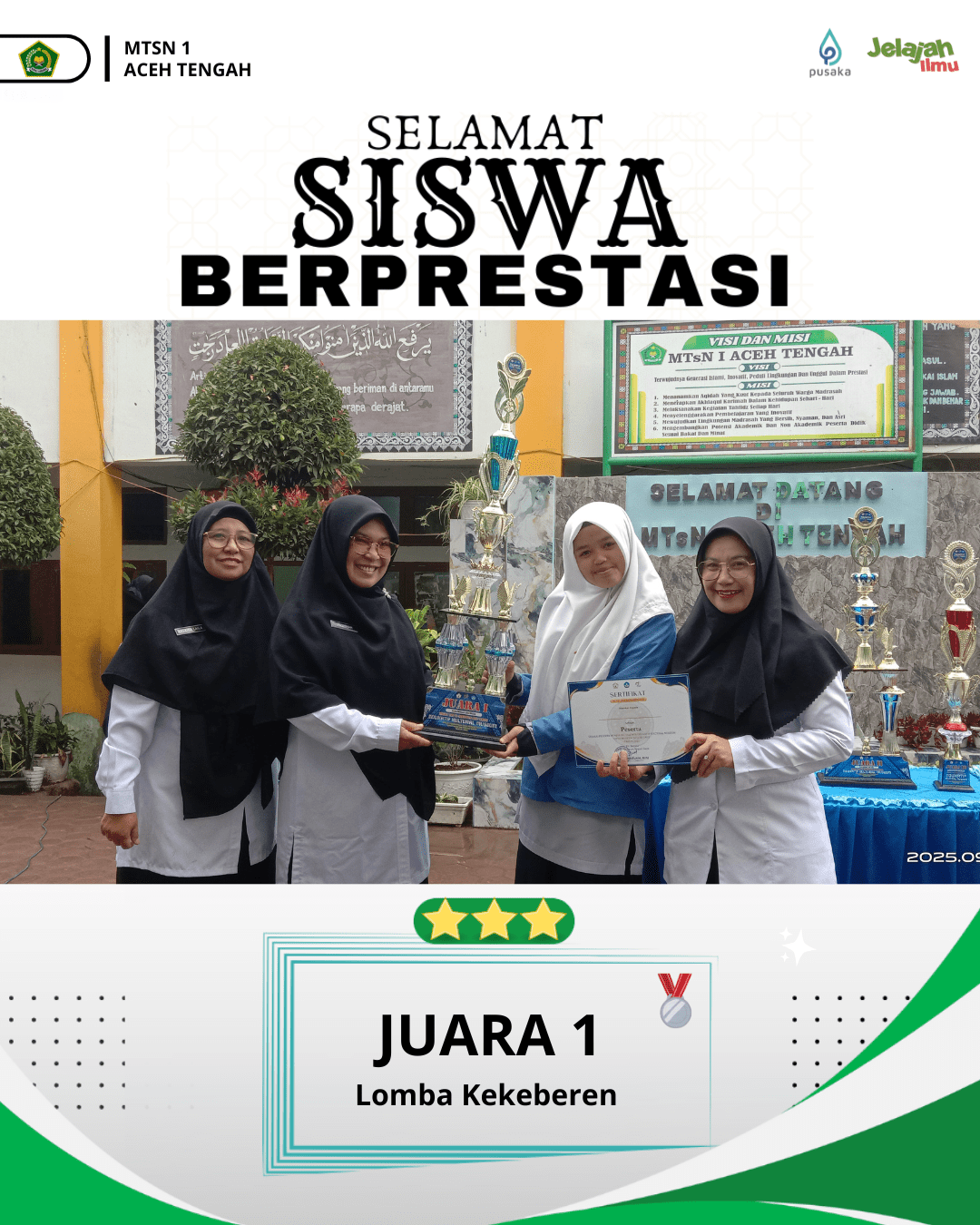 Juara 1 Lomba Kekeberen