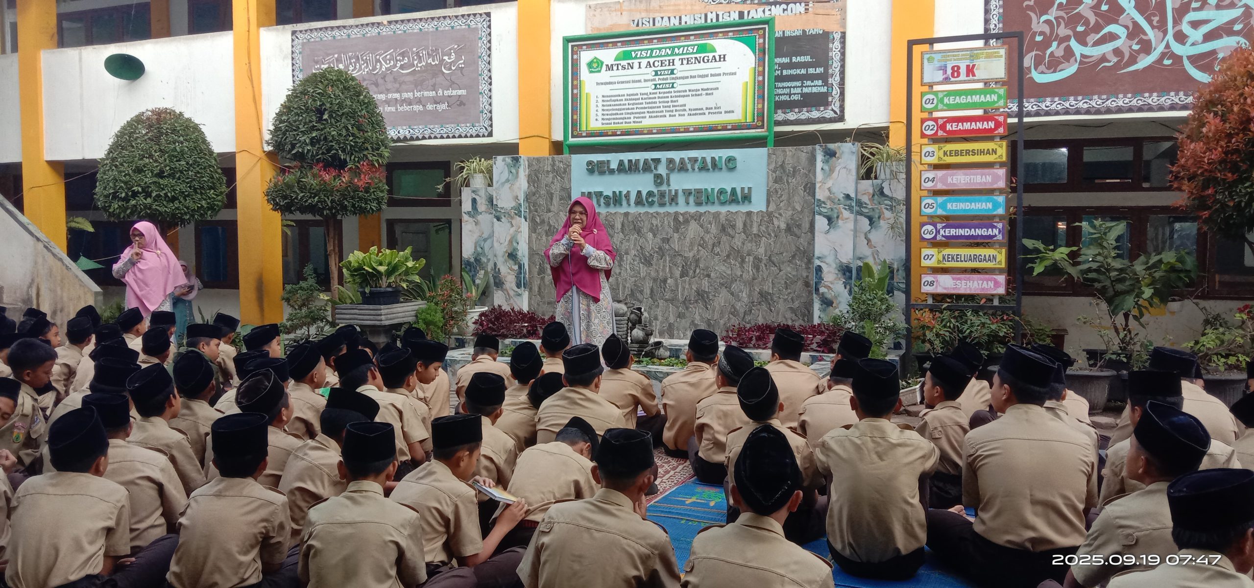 Kepala MTsN 1 Aceh Tengah: Menjaga Lingkungan Adalah Bagian dari Keimanan
