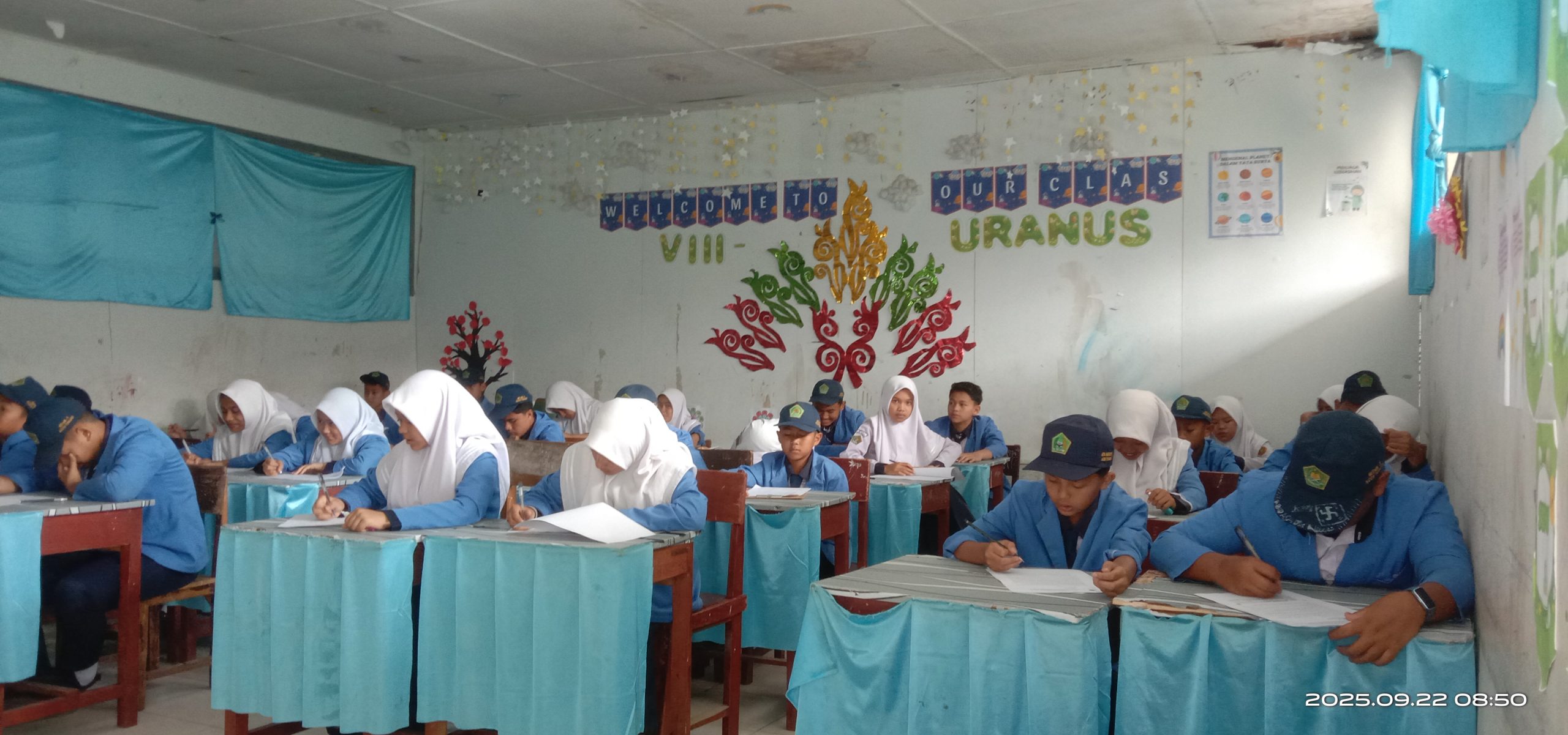 Semangat Ujian!! MTsN 1 Aceh Tengah Mulai Asesmen Tengah Semester (ATS) Ganjil Tahun Pelajaran 2025/2026