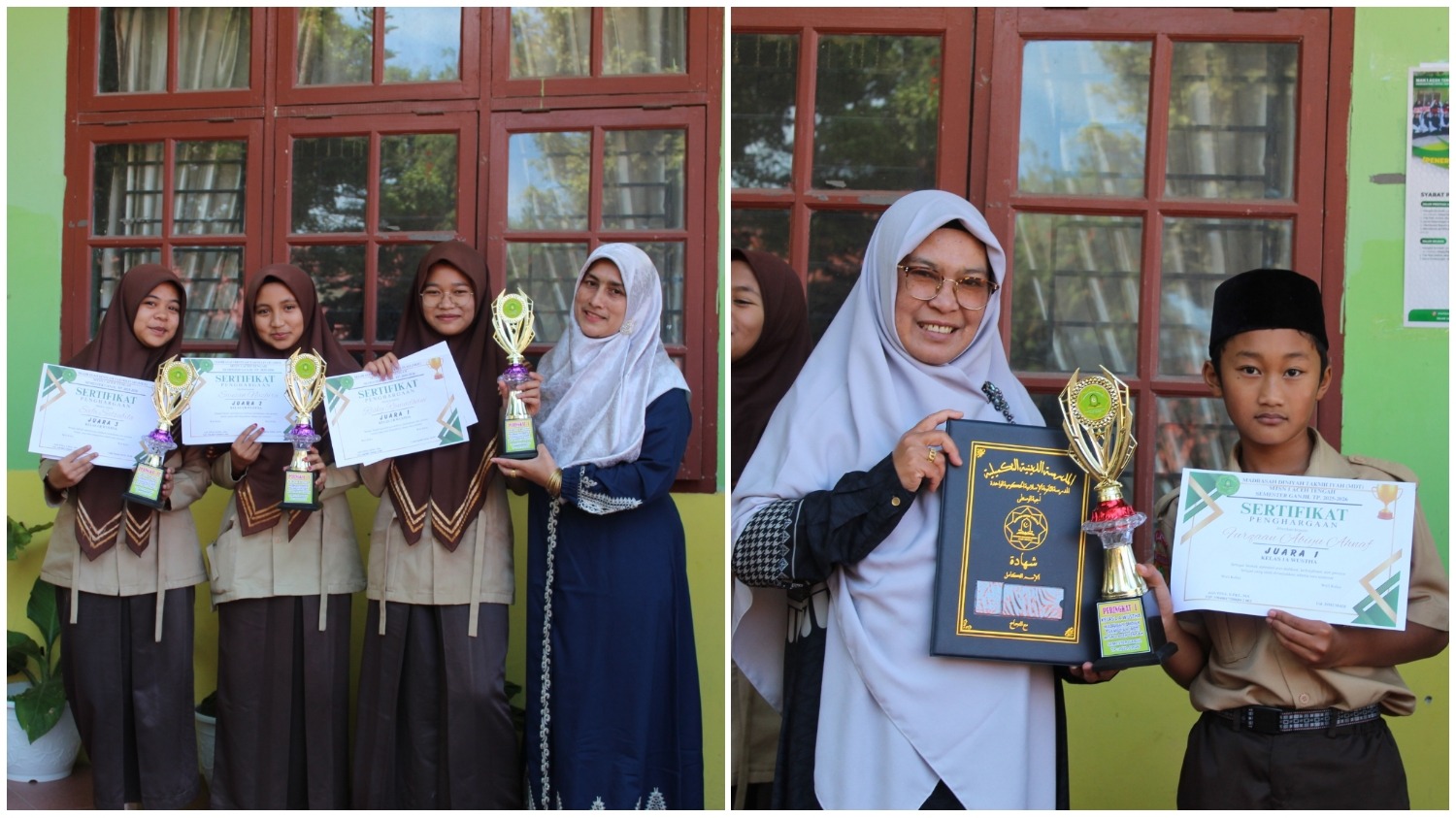 Madrasah Diniyah Takmiliyah Gelar Pembagian Rapor Santri Wustha