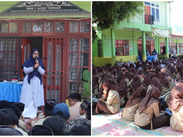 Ustadzah Irawati Sampaikan Sirah Nabi Muhammad SAW di Halaman Madrasah