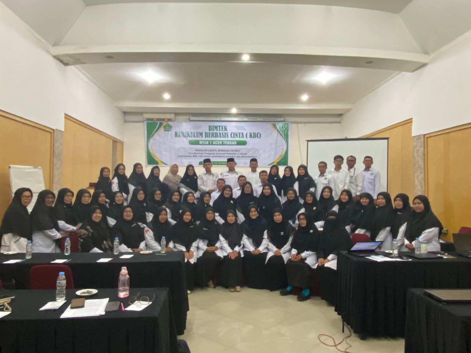 Bimtek Kurikulum Berbasis Cinta Khusus Guru MTsN 1 Aceh Tengah