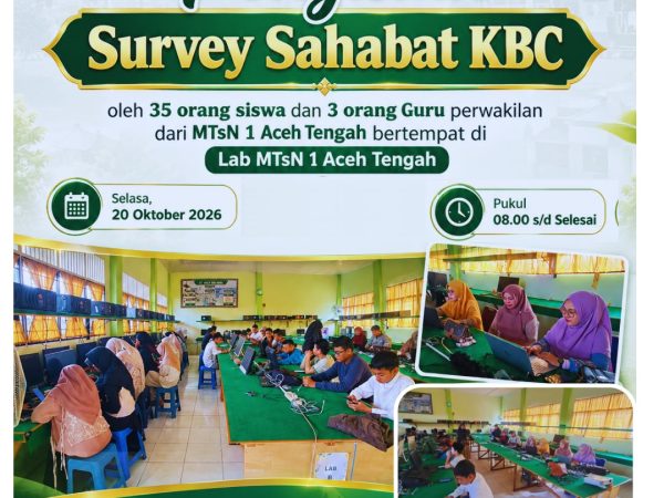 Pengisian Survey Sahabat KBC